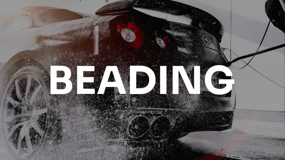 SIGNIFICATO DI BEADING NEL CAR DETAILING