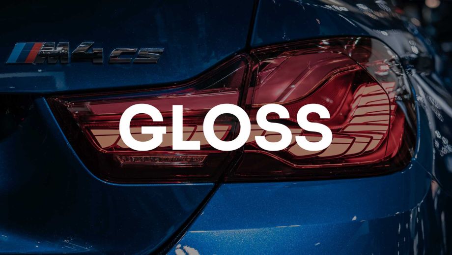 SIGNIFICATO DI GLOSS NEL CAR DETAILING