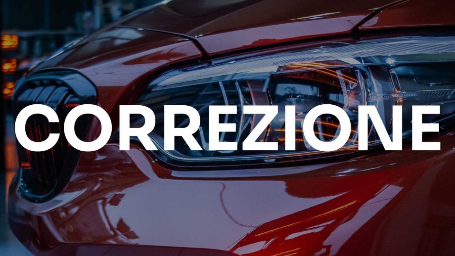 LA CORREZIONE NE CAR DETAILING